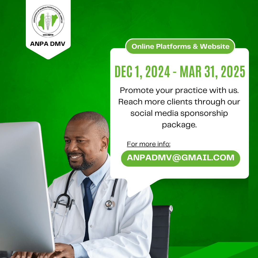 Official Website | ANPA-DMV Chapter – Association of Nigerian ...